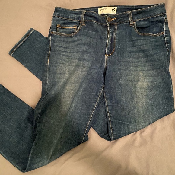Garage Blue Demin Skinny Jeans - Picture 1 of 3